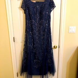 Never been worn Trumpet/Mermaid Scoop Neck Ankle Length Tulle Lace Dress.